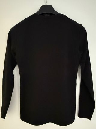 Camiseta Negra Manga Larga Homer Simpson