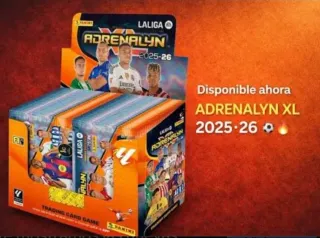 Caja Cromos Adrenalyn XL LaLiga 2025-26