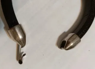 Pulsera flores oro y plata