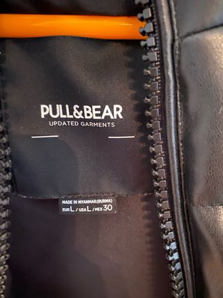 Chaleco acolchado negro