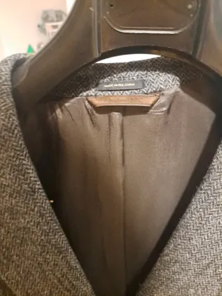 Chaqueta Americana Massimo Dutti Gris