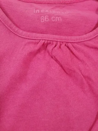 Camiseta niña manga larga 86 cm