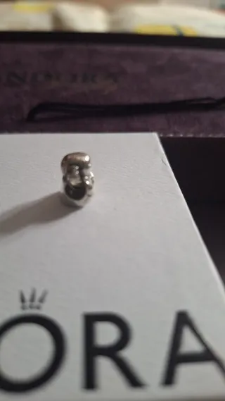 Pulsera Pandora Rígida 17cm Plata