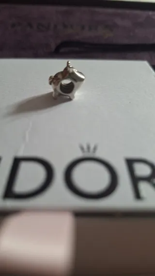 Pulsera Pandora Rígida 17cm Plata