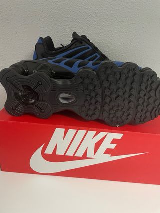 Nike Shox TL Negro y Azul