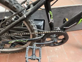 Bicicleta verde 24 pulgadas