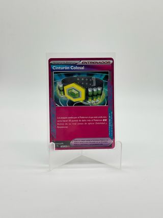 Carta Pokémon Cinturón Colosal