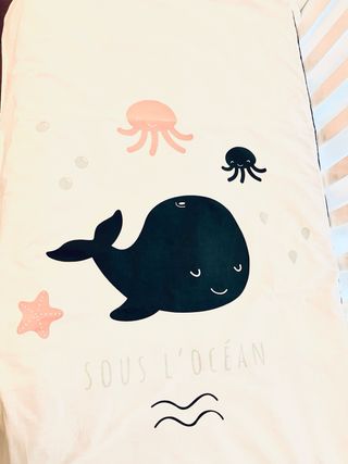 Funda Nórdica Cuna Sous L'Océan