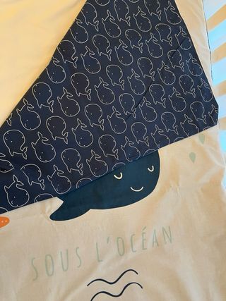 Funda Nórdica Cuna Sous L'Océan