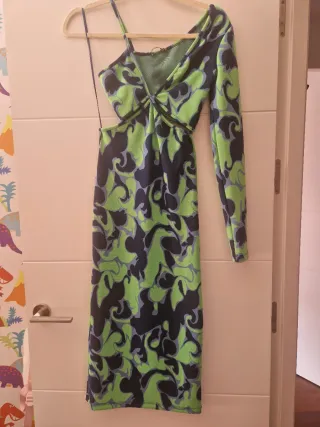 Vestido Zara Talla M Estampado