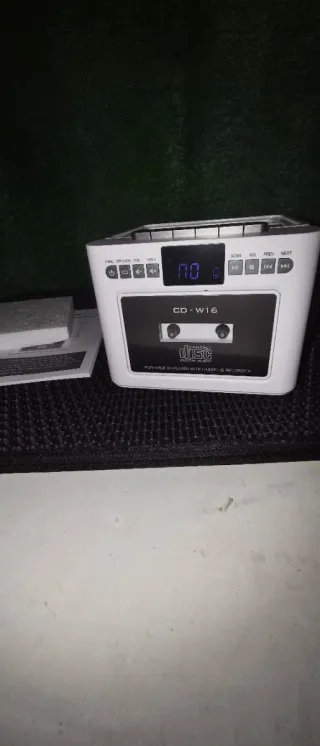 Reproductor CD Cassette Bluetooth CD-W16