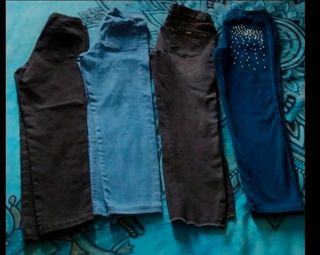 Calzedonia 4 pantaloni bimba 7 anni