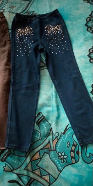 Calzedonia 4 pantaloni bimba 7 anni