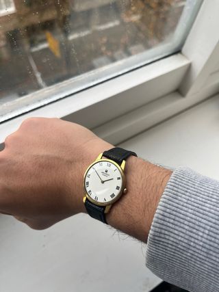 Reloj Universal Genève Oro Negro