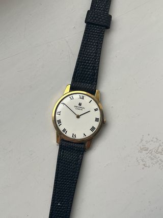 Reloj Universal Genève Oro Negro