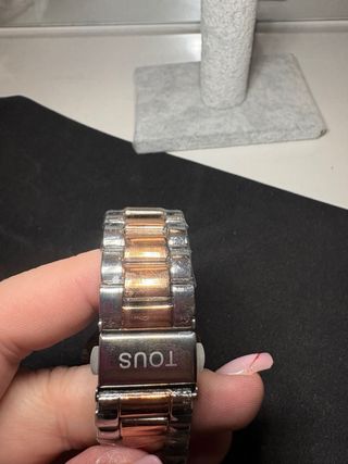 Reloj Tous bicolor con osito