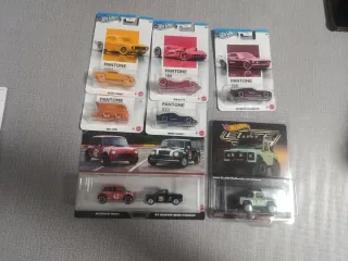 Lote Hot Wheels Pantone y Elite