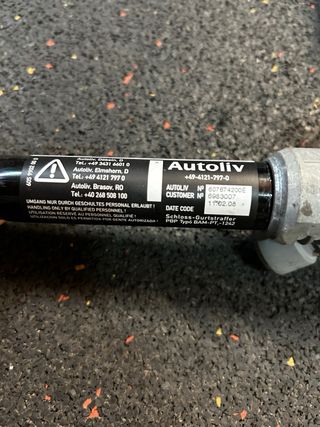 Anclajes Cinturón Seguridad BMW con Pretensores