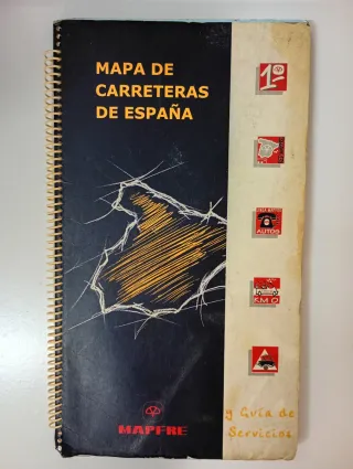 Mapa Carreteras España Mapfre 2001