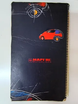 Mapa Carreteras España Mapfre 2001