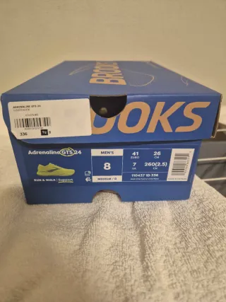 Brooks Adrenaline 24 Scarpe da Corsa Giallo fluo