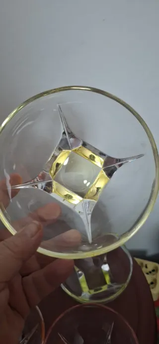 Coppette in vetro colorato - Set da 4