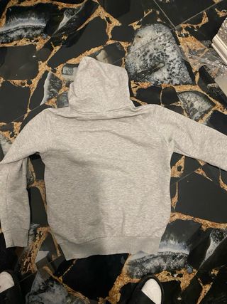 Chaqueta Mckenzie gris cremallera capucha