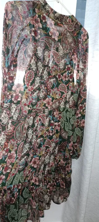 Vestido estampado floral