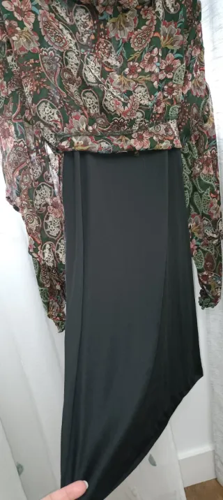 Vestido estampado floral