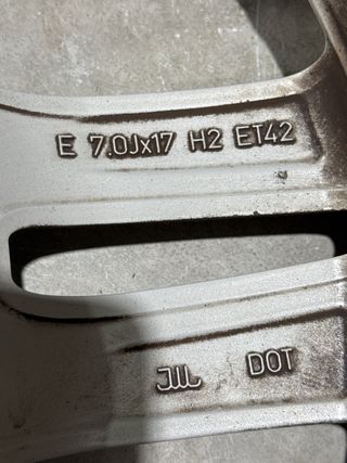 Juego de Llantas 17 Audi VW