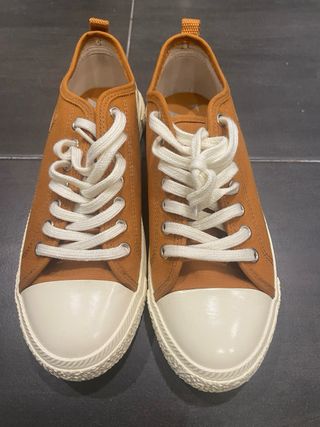 Zapatillas Zara Talla 38 Naranja
