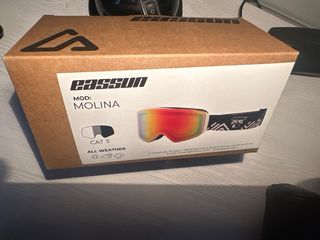 Gafas de esquí con lente espejada