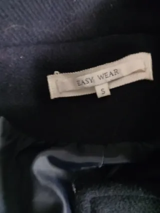 Abrigo azul marino talla S, Nuevo.