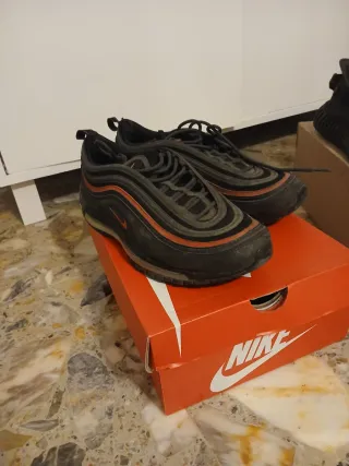 Nike Air Max 97 Negro Naranja Talla 43
