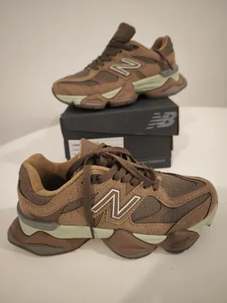 New Balance 9060 Marrón Verde Oliva