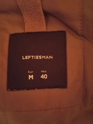 Chaqueta Bomber Lefties Talla M Verde Oliva