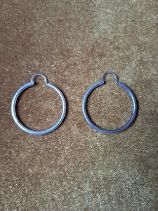 Pendientes Aro Plata