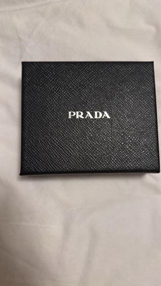 Porta carte Prada nero
