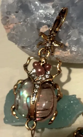 Pendientes Escarajo Egipcio