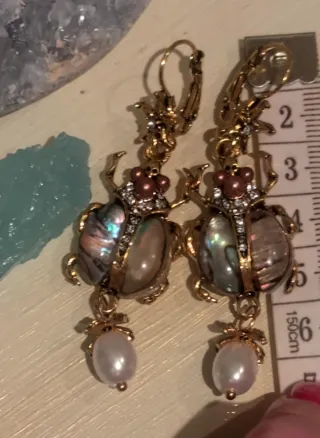 Pendientes Escarajo Egipcio