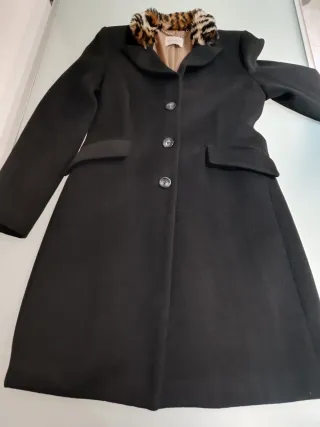 Rinascimento cappotto nero taglia S