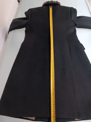 Rinascimento cappotto nero taglia S