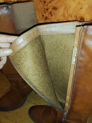 Botas de piel estilo indio talla 39 talla 41 piel