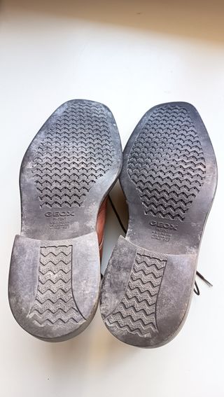 Geox Stivaletti Pelle Marrone Tg 43