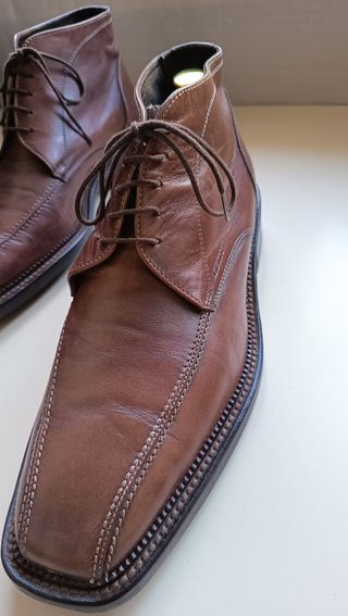 Geox Stivaletti Pelle Marrone Tg 43