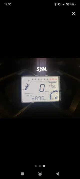 Moto 125cc Sym Jet 6900km