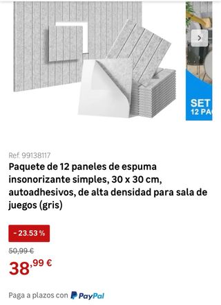 Cabecero Panel (3,60 metros,12 Paneles