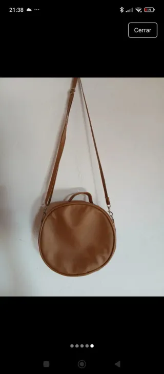 Bolso redondo búho niña