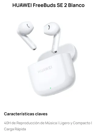 HUAWEI FreeBuds SE 2 Blanco
