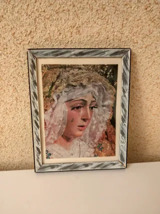 Cuadro antiguo La Macarena Sevilla